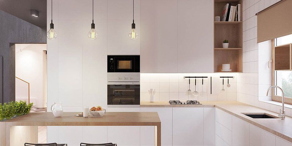TOP 5 ý tưởng tuyệt vời giúp bạn trang trí nội thất phòng bếp có diện tích nhỏ