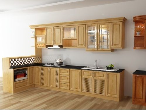 So sánh chất lượng giữa tủ bếp gỗ Sồi Nga hay tủ bếp gỗ Sồi Mỹ