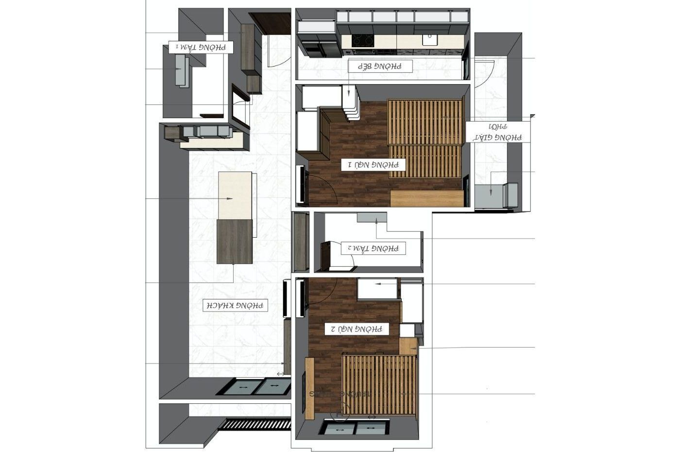 Tìm hiểu về phần mềm thiết kế nội thất SketchUp - Tủ bếp đẹp